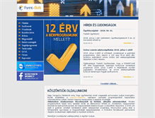 Tablet Screenshot of forintsoft.hu